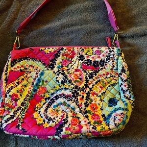 Vera Bradley Colorful Floral Hobo Bag
